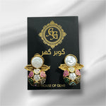 Load image into Gallery viewer, Golden Angel Pearl Earrings